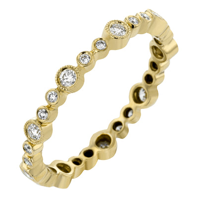 Simon G Fashion Right Hand Ring In 18K Gold With Diamonds (Yellow)