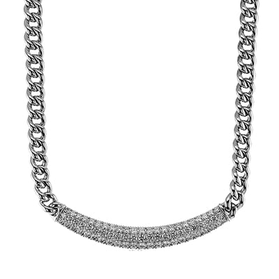 Simon G Fashion Necklace In 18K Gold With Diamonds (White,Yellow)