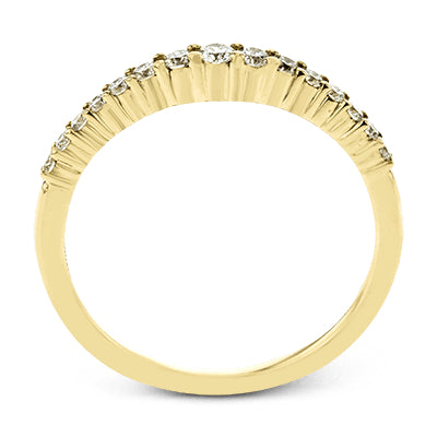 Simon G Fashion Right Hand Ring In 18K Gold With Diamonds (Yellow,White)