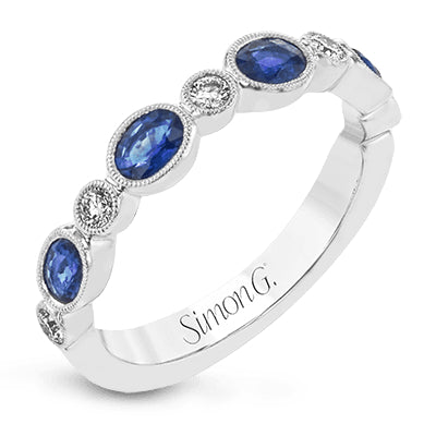 Simon G Fashion Paradise Color Right Hand Ring In 18K Gold With Diamonds (White)