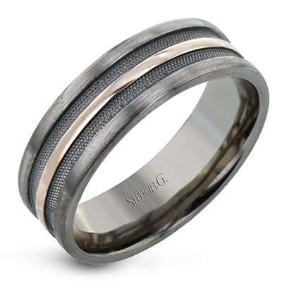 Simon G Men Ring Platinum (White)