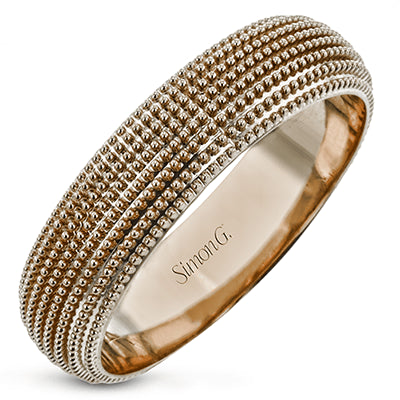 Simon G. 14k Rose Gold Wedding Band