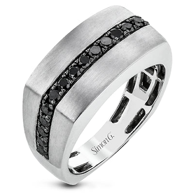 Simon G Men Ring Platinum (White) 0.63 ct Diamond