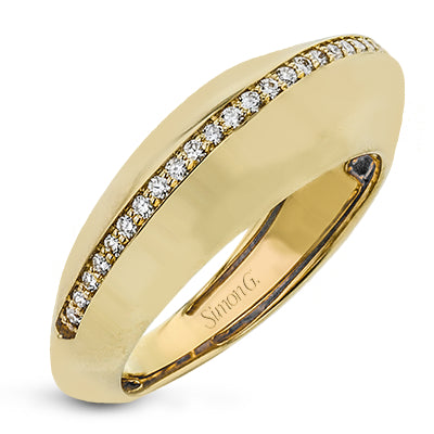 Simon G Fashion Right Hand Ring In 18K Gold With Diamonds (Yellow)