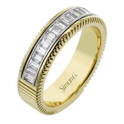 Simon G Bridal Anniversary Ring In 18K Gold With Diamonds (White,Yellow)