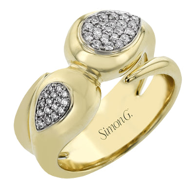Simon G Fashion Right Hand Ring In 18K Gold With Diamonds (White)
