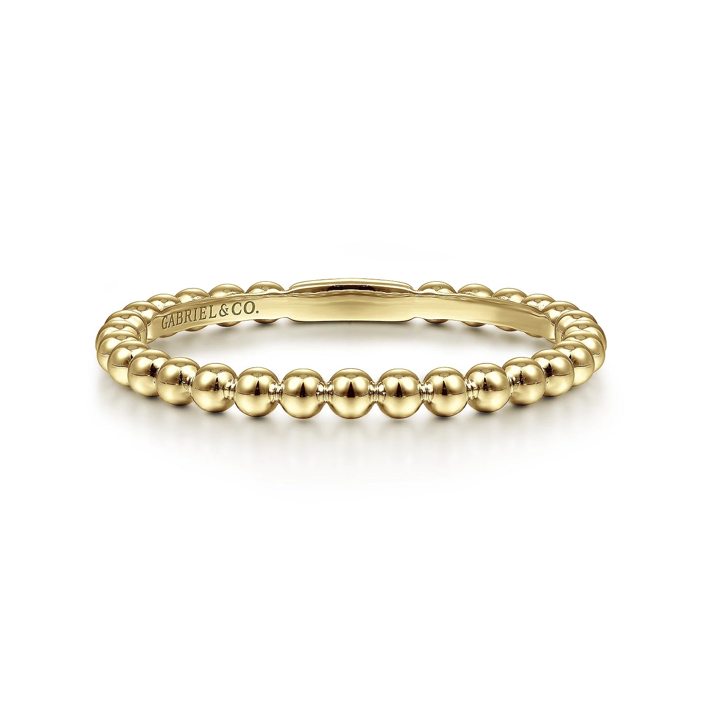 Gabriel & Co. 14k Yellow Gold Stackable Ring