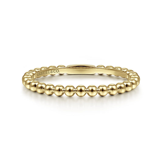 Gabriel & Co. 14k Yellow Gold Stackable Ring