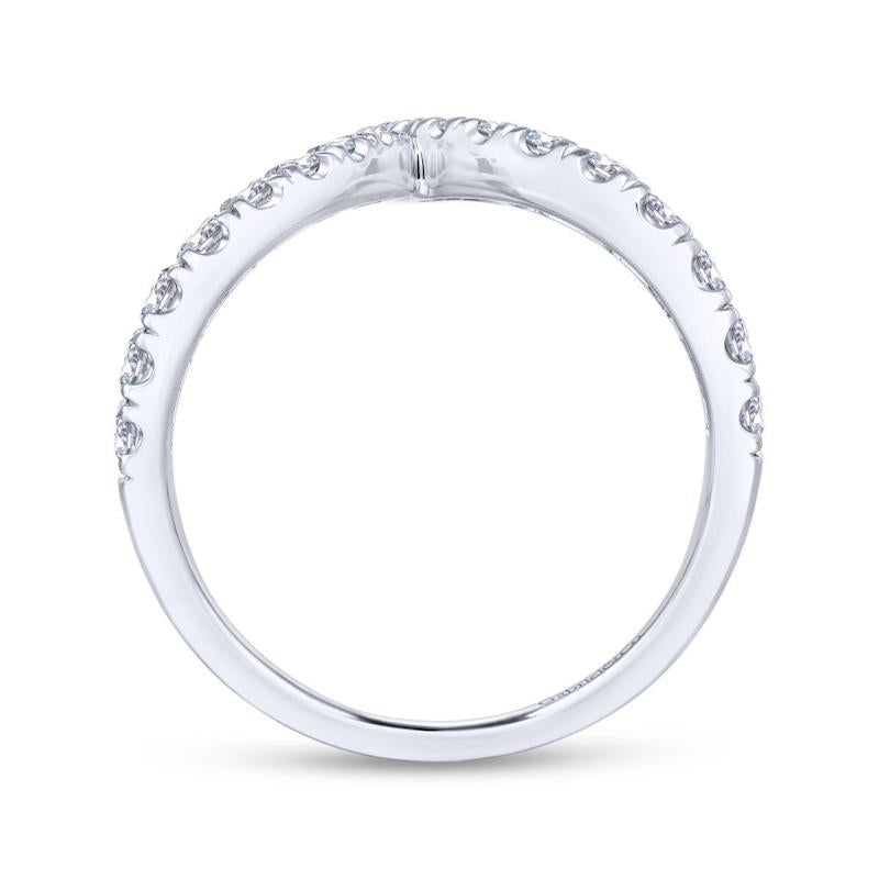 Gabriel & Co. 14k White Gold Kaslique Diamond Ring