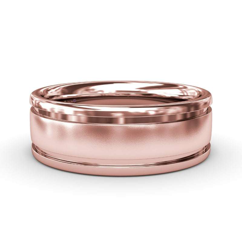 Fana Sandblast Finish Men's Band