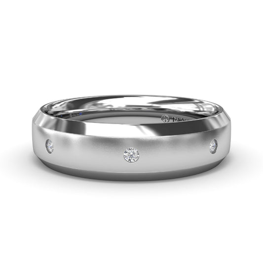 Fana Sandblast Finish Men's Band