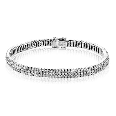 Simon G Fashion Bracelet In 18K Gold With Diamonds (White)