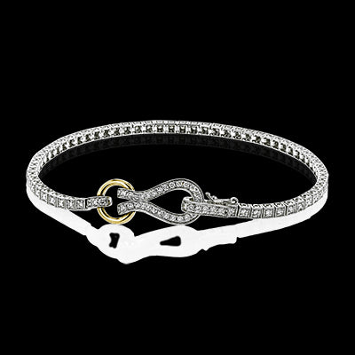Simon G. Bracelet 18k Gold (White, Yellow) 1 ct Diamond