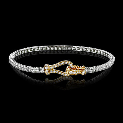 Simon G. Bracelet 18k Gold (White, Yellow) 1 ct Diamond