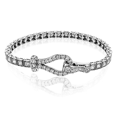 Simon G. Bracelet 18k Gold (White) 2 ct Diamond