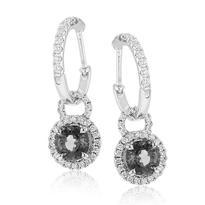 Simon G. Color Earring 18k Gold (White) 0.44 ct Diamond