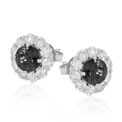 Simon G. Color Earring 18k Gold (White) 1.17 ct Diamond