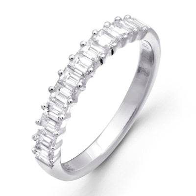 Simon G Bridal Anniversary Ring In 18K Gold With Diamonds (White)