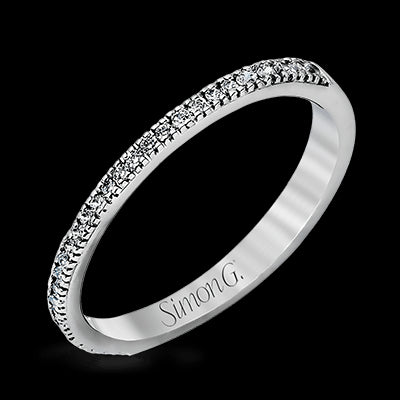 Simon G. 0.46 ctw Bridal Set Platinum White Round Cut Engagement Ring