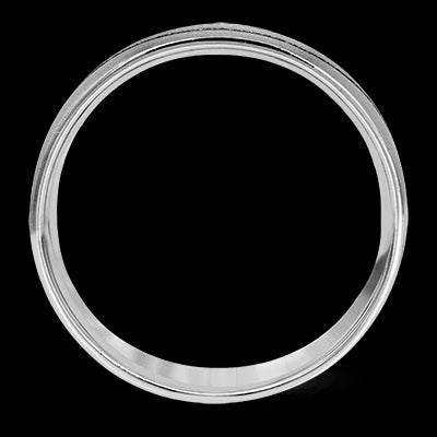 Simon G Men Ring 18k Gold (Rose, White)