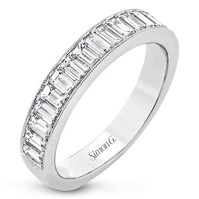 Simon G Bridal Simon Set Anniversary Ring In 18K Gold With Diamonds (White)