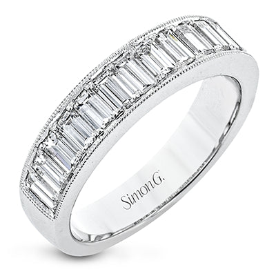 Simon G Bridal Anniversary Ring In 18K Gold With Diamonds (White)