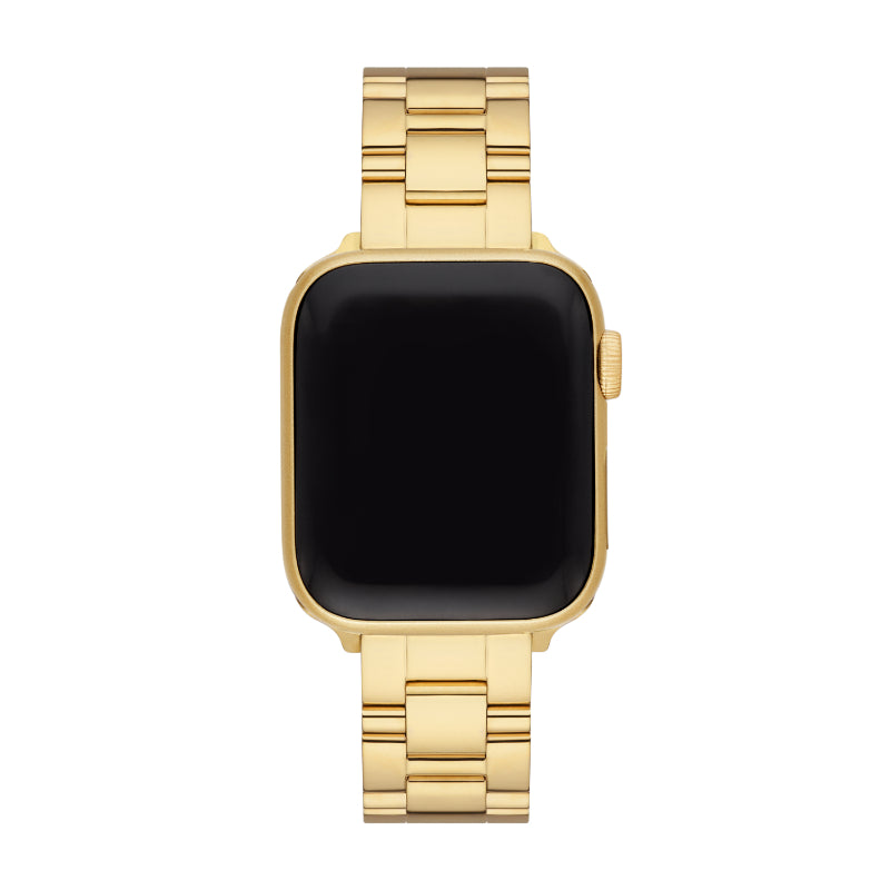 Michele 38/40/41mm and 42/44/45/49mm Gold-Plated Stainless Bracelet Band for Apple Watch