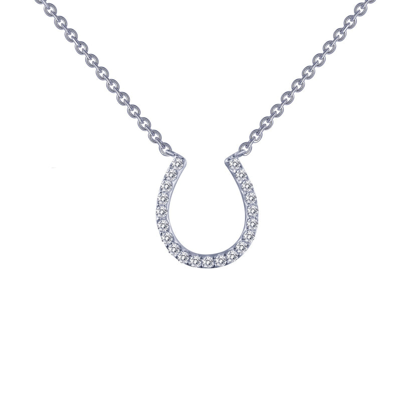 Lafonn 0.21 CTW Horseshoe Necklace