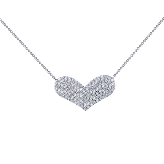 Lafonn 1.21 CTW Heart Necklace