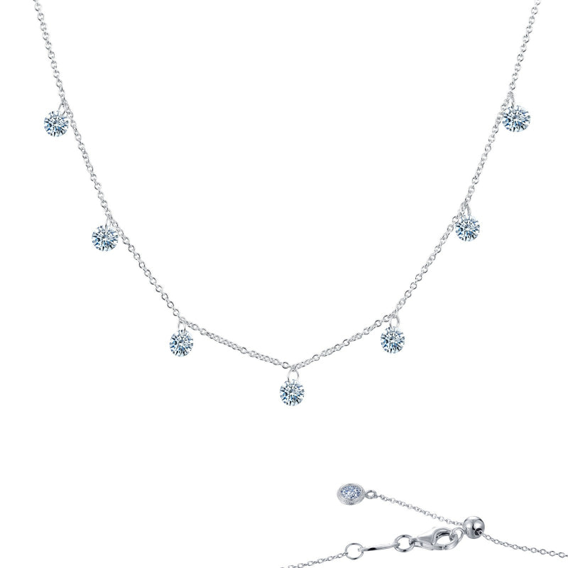 Lafonn Frameless Raindrop Necklace