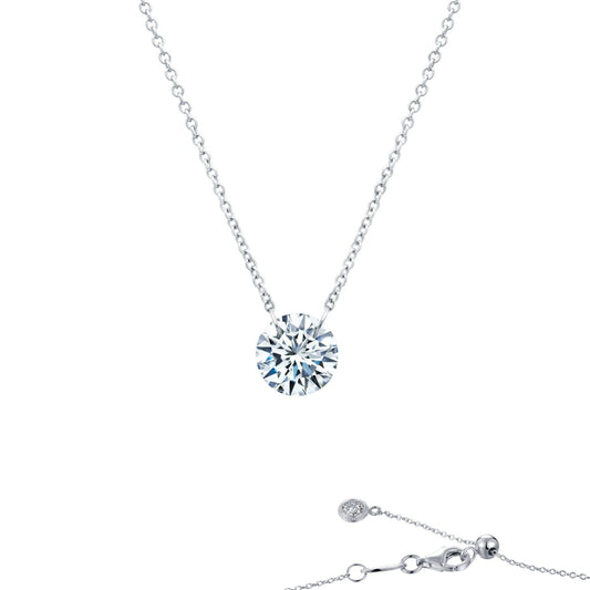 Lafonn Frameless Solitaire Necklace