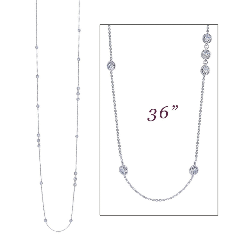 Lafonn 6.48 CTW Station Necklace