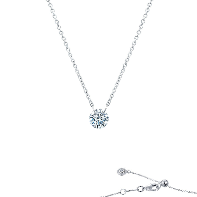 Lafonn Frameless Solitaire Necklace