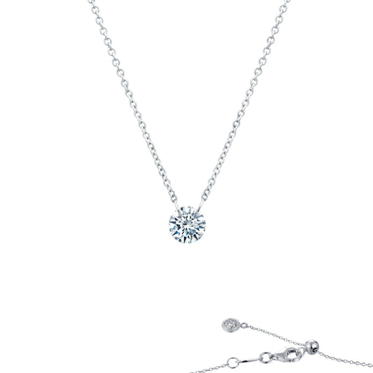 Lafonn Frameless Solitaire Necklace