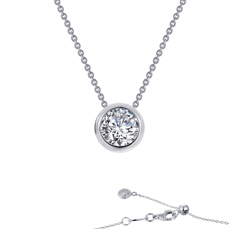 Lafonn Solitaire Slider Necklace
