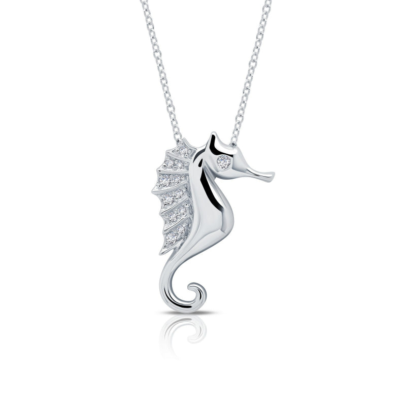 Lafonn Whimsical Seahorse Necklace