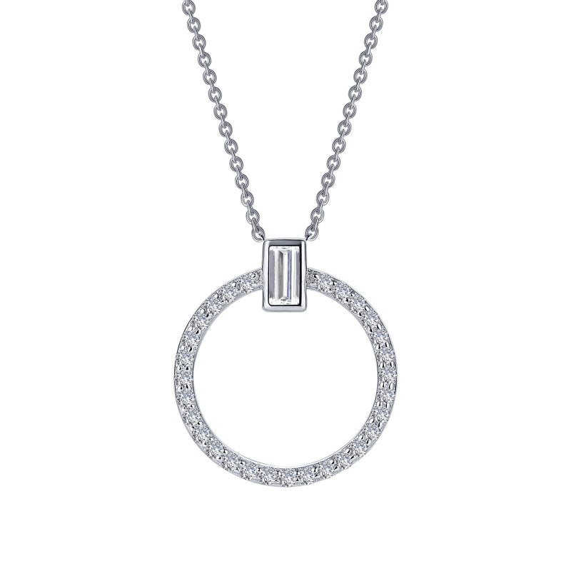 Lafonn 0.39 CTW Open Circle Necklace