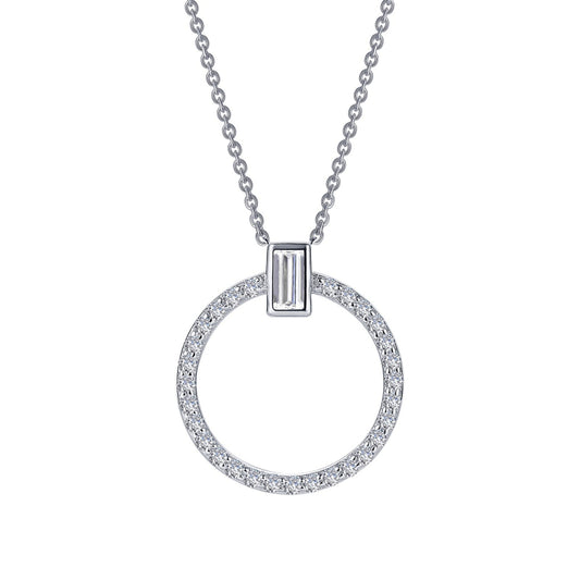 Lafonn 0.39 CTW Open Circle Necklace