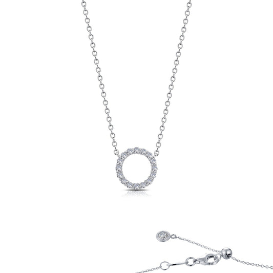 Lafonn 0.41 CTW Open Circle Necklace