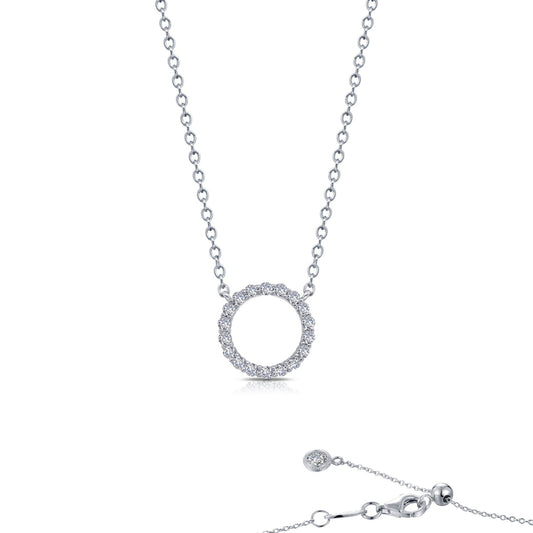 Lafonn 0.54 CTW Open Circle Necklace