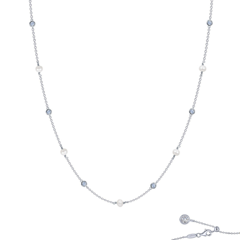 Lafonn Cultured Freshwater Pearl Necklace