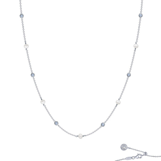 Lafonn Cultured Freshwater Pearl Necklace