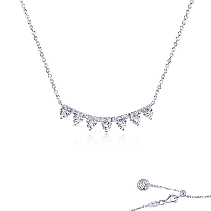 Lafonn Curved Bar Necklace
