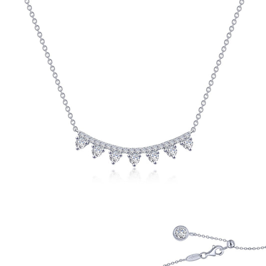 Lafonn Curved Bar Necklace