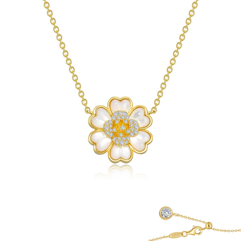 Lafonn Mother-of-Pearl Necklace