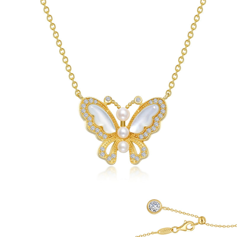 Lafonn Mother-of-Pearl Necklace