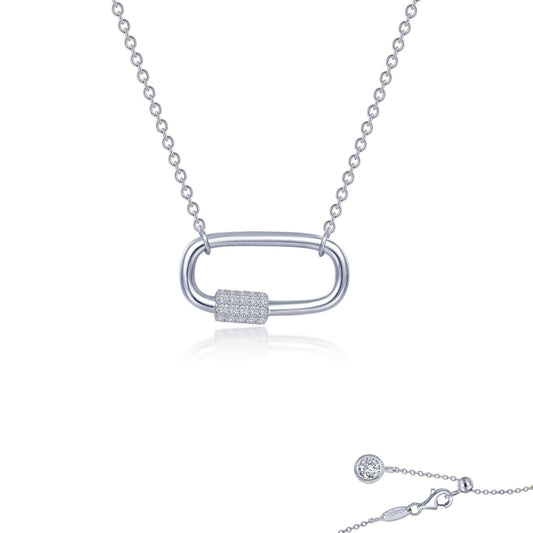 Lafonn Paperclip Necklace