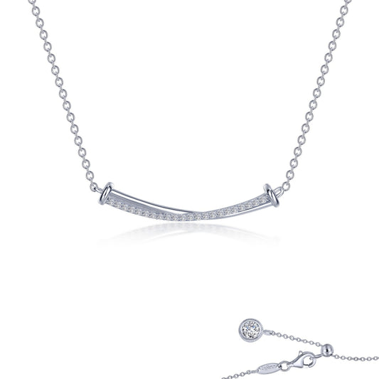 Lafonn Double-Bar Necklace