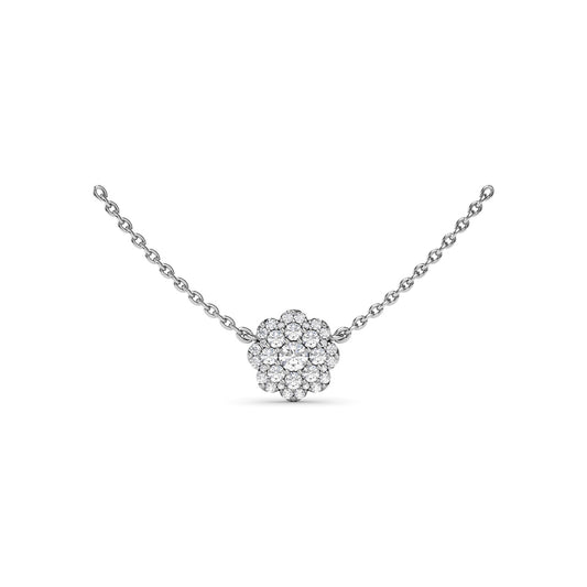 Fana Floral Opulence Diamond Necklace