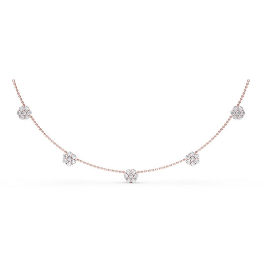 Fana Petals Of Love Diamond Necklace